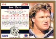 1991 Score Football Card Pick (Base) 252-507 - Picture 463 of 487