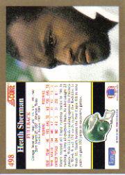 1991 Score Football Card Pick (Base) 252-507 - Picture 471 of 487