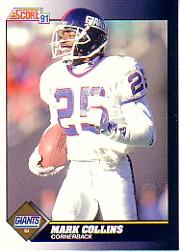 1991 Score Football Card Pick (Base) 252-507 - Picture 472 of 487