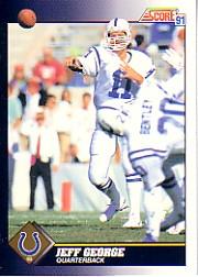 1991 Score Football Card Pick (Base) 252-507 - Picture 476 of 487