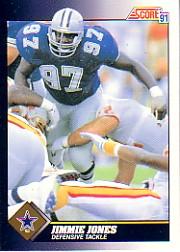 1991 Score Football Card Pick (Base) 252-507 - Picture 478 of 487