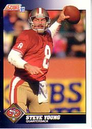 1991 Score #505 Steve Young