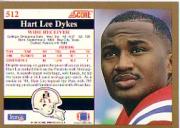 1991 Score #512 Hart Lee Dykes back image