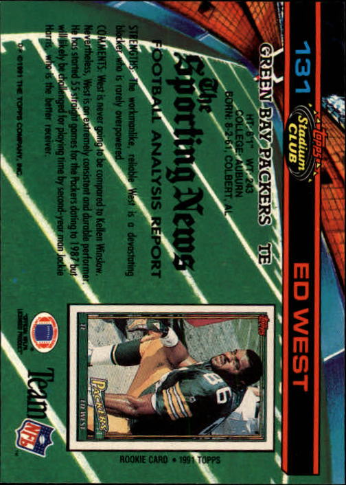 A0730- 1991 Stadium Club FB Card #s 1-250 +Rookies -You Pick- 15+ FREE US SHIP