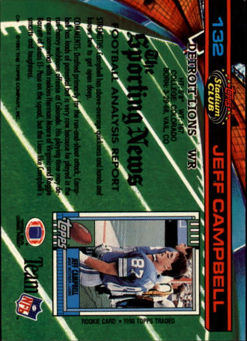 A0730- 1991 Stadium Club FB Card #s 1-250 +Rookies -You Pick- 15+ FREE US SHIP