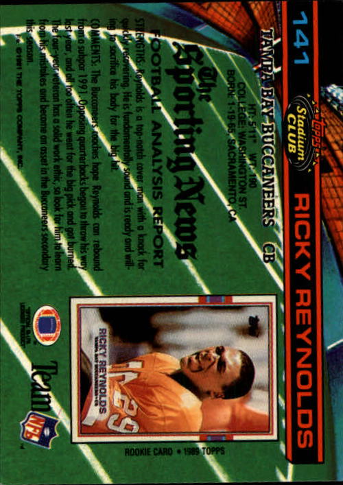 A0730- 1991 Stadium Club FB Card #s 1-250 +Rookies -You Pick- 15+ FREE US SHIP