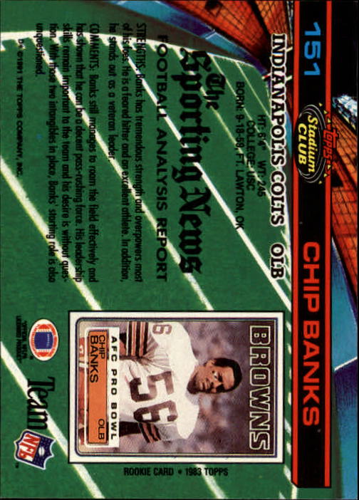 A0730- 1991 Stadium Club FB Card #s 1-250 +Rookies -You Pick- 15+ FREE US SHIP