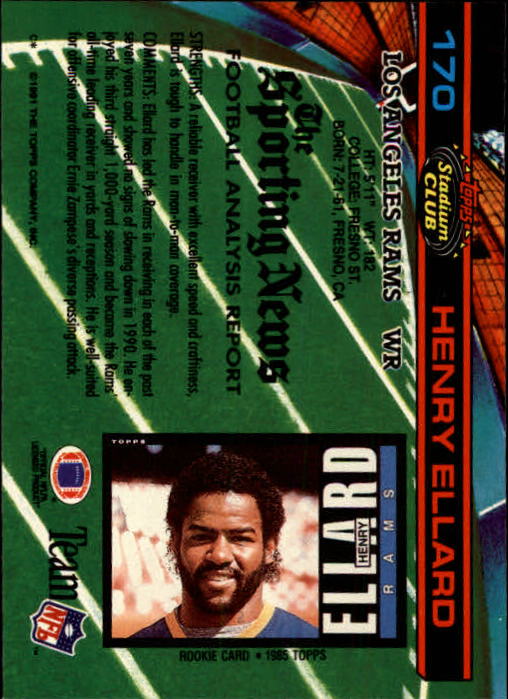 A0730- 1991 Stadium Club FB Card #s 1-250 +Rookies -You Pick- 15+ FREE US SHIP