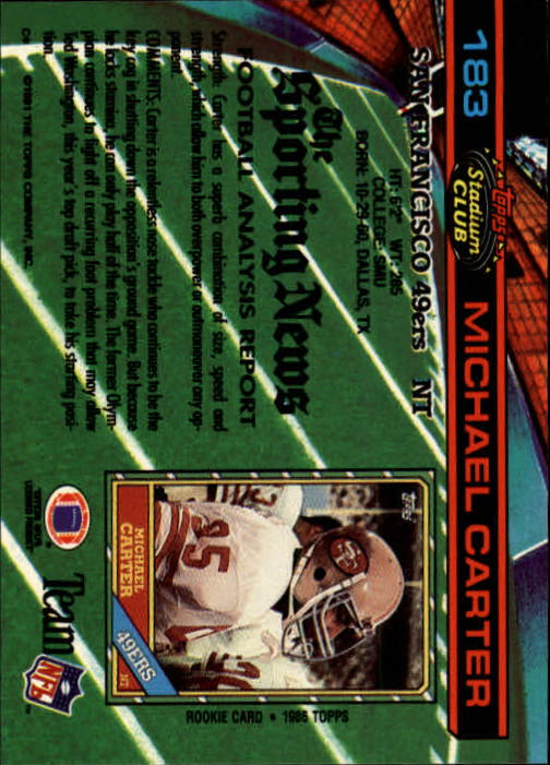 A0730- 1991 Stadium Club FB Card #s 1-250 +Rookies -You Pick- 15+ FREE US SHIP