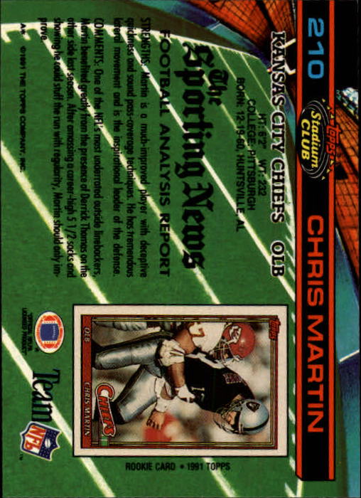 A0730- 1991 Stadium Club FB Card #s 1-250 +Rookies -You Pick- 15+ FREE US SHIP