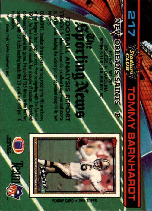 A0730- 1991 Stadium Club FB Card #s 1-250 +Rookies -You Pick- 15+ FREE US SHIP