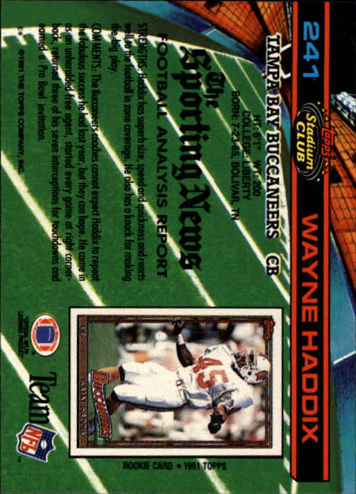 A0730- 1991 Stadium Club FB Card #s 1-250 +Rookies -You Pick- 15+ FREE US SHIP