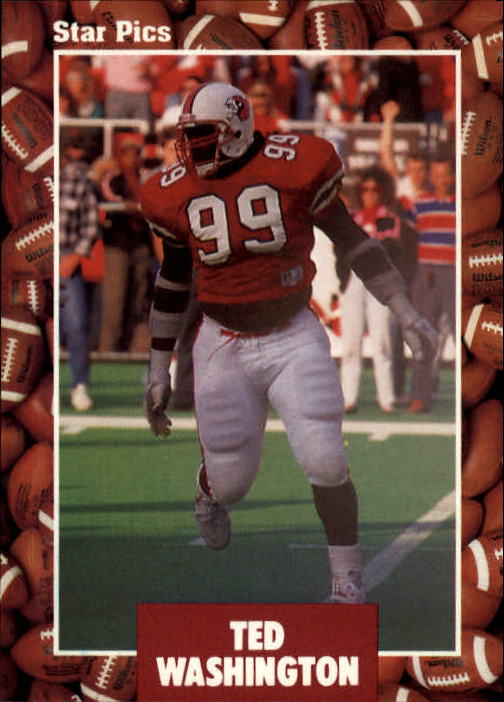 1991 Star Pics #21 Ted Washington