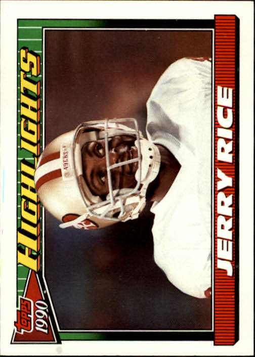 1991 Topps #6 Jerry Rice HL