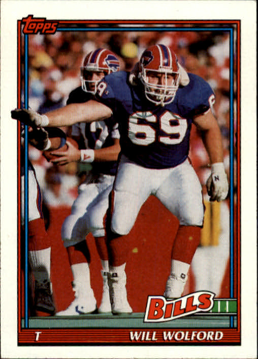 1991 Topps #37 Will Wolford