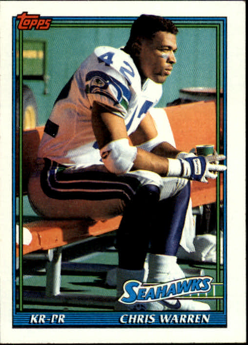 1991 Topps #285 Chris Warren