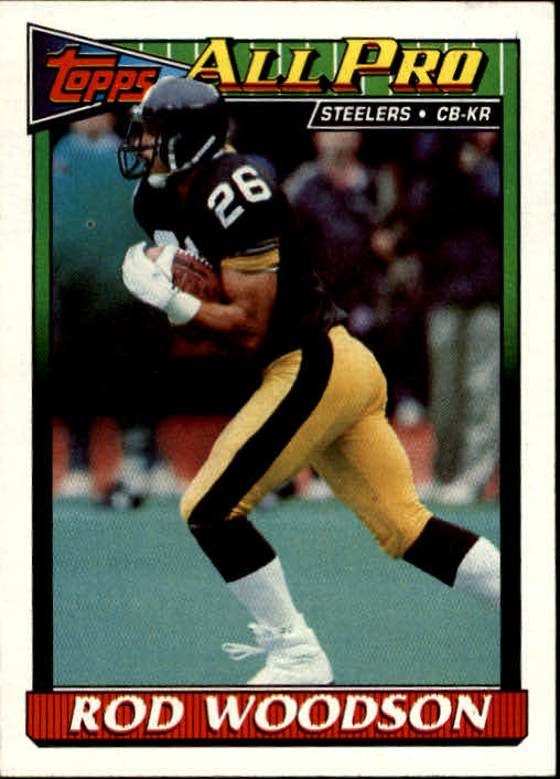 Rod Woodson Football Card (Pittsburgh Steelers) 1989 Pro Set #354 at  's Sports Collectibles Store