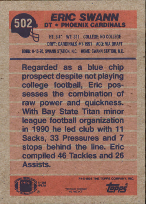 B2566- 1991 Topps Football Cards 501-660 +Inserts -You Pick- 15+ FREE US SHIP - Picture 9 of 343