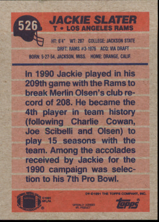 B2566- 1991 Topps Football Cards 501-660 +Inserts -You Pick- 15+ FREE US SHIP - Picture 57 of 343