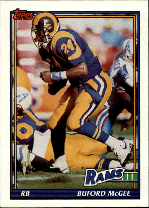 1991 Topps #530 Buford McGee