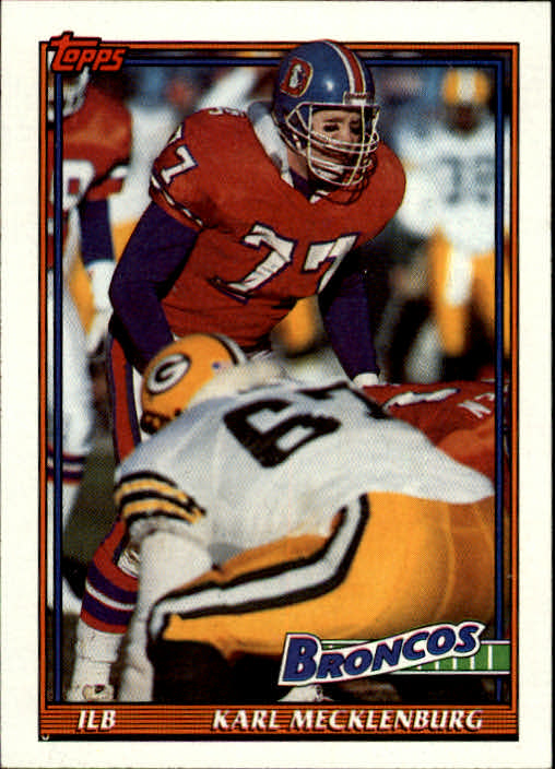 B2566- 1991 Topps Football Cards 501-660 +Inserts -You Pick- 15+ FREE US SHIP - Picture 98 of 343