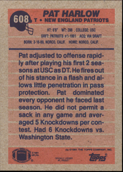 B2566- 1991 Topps Football Cards 501-660 +Inserts -You Pick- 15+ FREE US SHIP - Picture 211 of 343