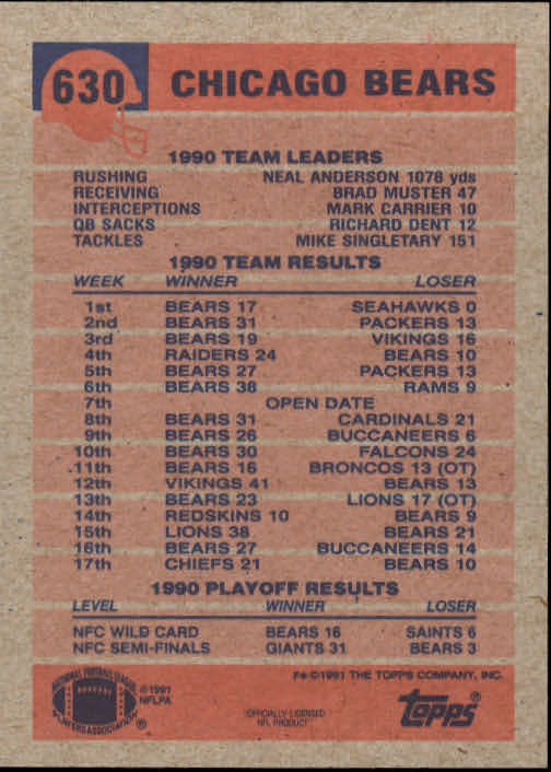 B2566- 1991 Topps Football Cards 501-660 +Inserts -You Pick- 15+ FREE US SHIP - Picture 249 of 343