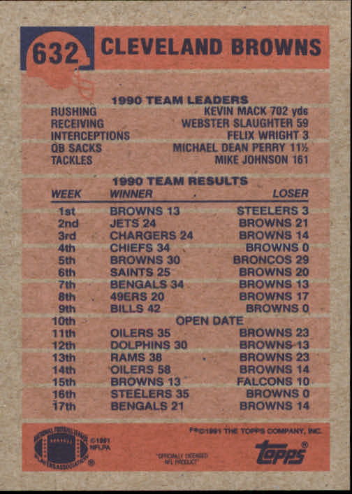 B2566- 1991 Topps Football Cards 501-660 +Inserts -You Pick- 15+ FREE US SHIP - Picture 253 of 343