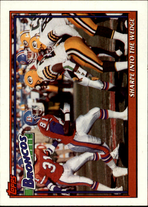 1992 Game Day Shannon Sharpe #385 on Kronozio