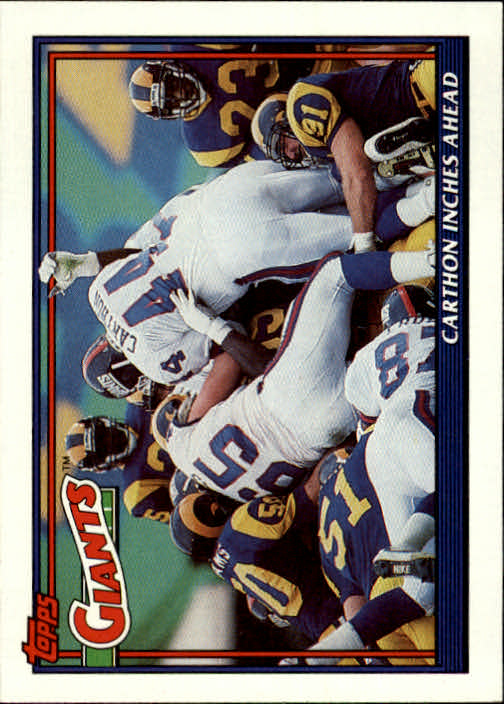 B2566- 1991 Topps Football Cards 501-660 +Inserts -You Pick- 15+ FREE US SHIP - Picture 280 of 343