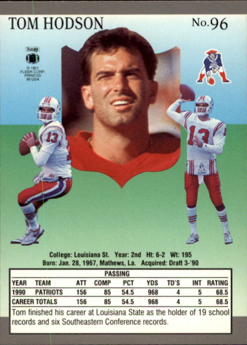 B3038- 1991 Ultra Football Card #s 1-200 +Rookies -You Pick- 15+ FREE US SHIP - Picture 187 of 391