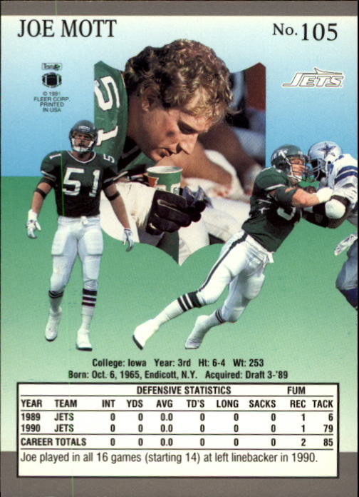 B3038- 1991 Ultra Football Card #s 1-200 +Rookies -You Pick- 15+ FREE US SHIP - Picture 205 of 391