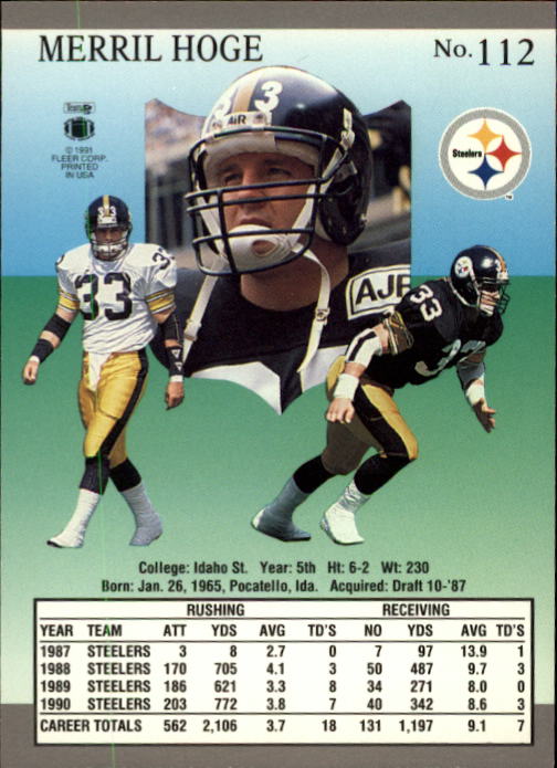 B3038- 1991 Ultra Football Card #s 1-200 +Rookies -You Pick- 15+ FREE US SHIP - Picture 219 of 391