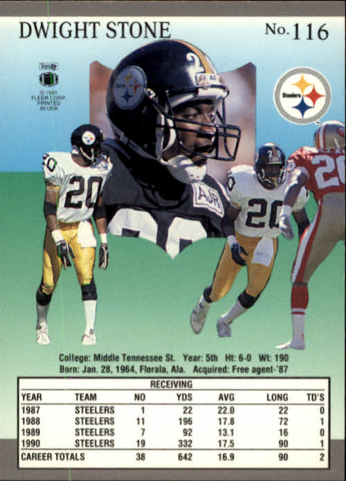 B3038- 1991 Ultra Football Card #s 1-200 +Rookies -You Pick- 15+ FREE US SHIP - Picture 227 of 391