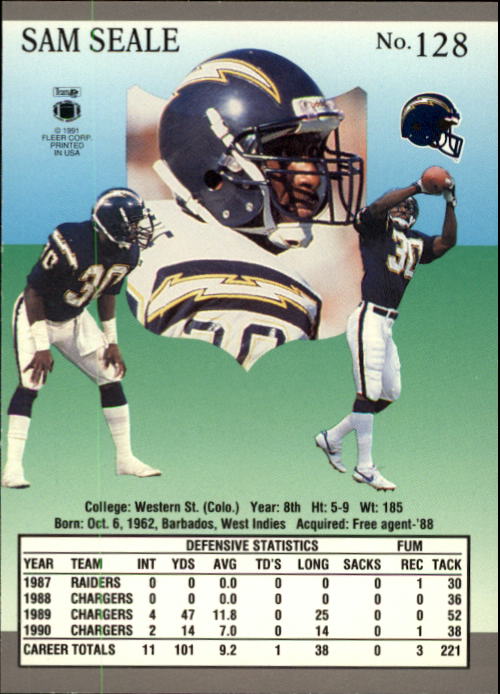 B3038- 1991 Ultra Football Card #s 1-200 +Rookies -You Pick- 15+ FREE US SHIP - Picture 251 of 391