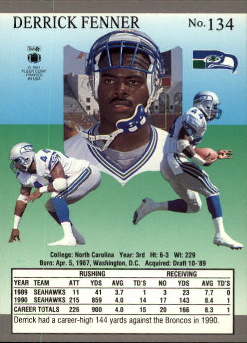 B3038- 1991 Ultra Football Card #s 1-200 +Rookies -You Pick- 15+ FREE US SHIP - Picture 263 of 391