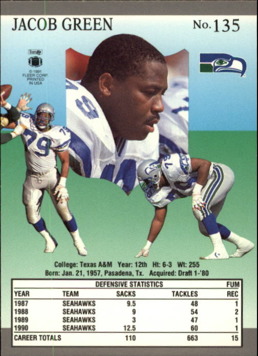 B3038- 1991 Ultra Football Card #s 1-200 +Rookies -You Pick- 15+ FREE US SHIP - Picture 265 of 391