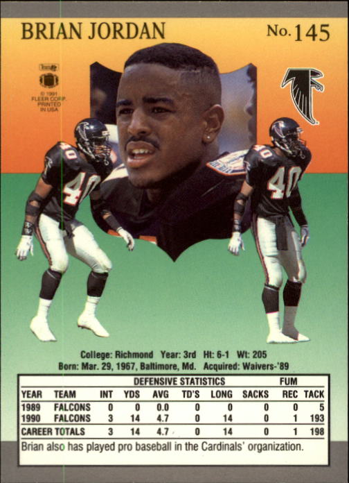 B3038- 1991 Ultra Football Card #s 1-200 +Rookies -You Pick- 15+ FREE US SHIP - Picture 285 of 391