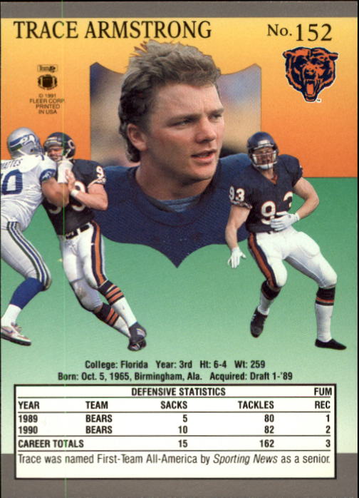 B3038- 1991 Ultra Football Card #s 1-200 +Rookies -You Pick- 15+ FREE US SHIP - Picture 299 of 391