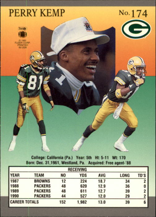 B3038- 1991 Ultra Football Card #s 1-200 +Rookies -You Pick- 15+ FREE US SHIP - Picture 339 of 391