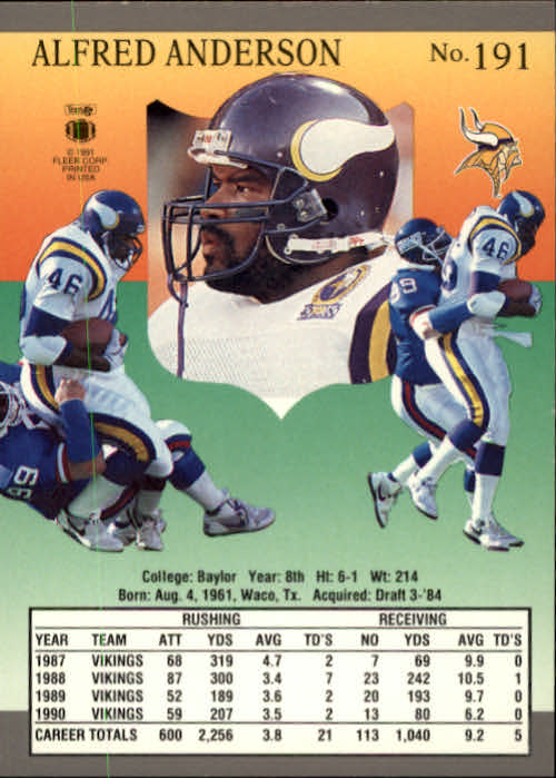 B3038- 1991 Ultra Football Card #s 1-200 +Rookies -You Pick- 15+ FREE US SHIP - Picture 373 of 391