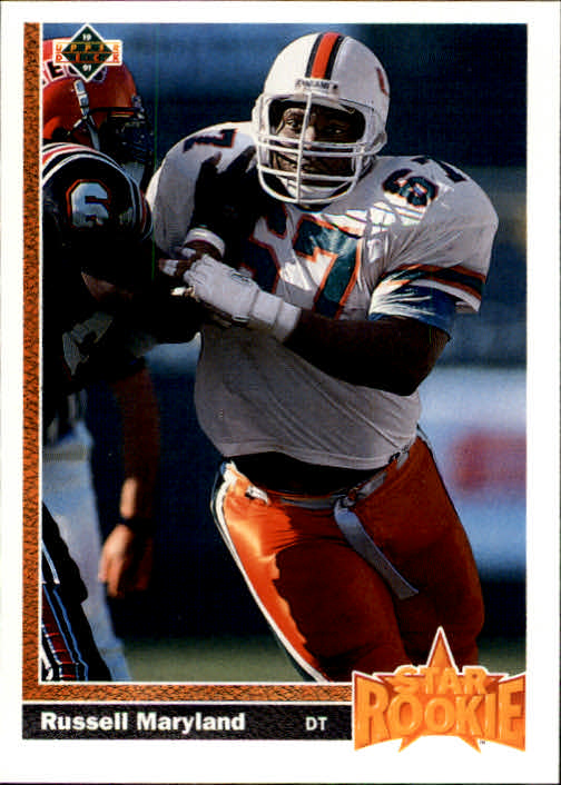 1991 Upper Deck #5 Russell Maryland RC