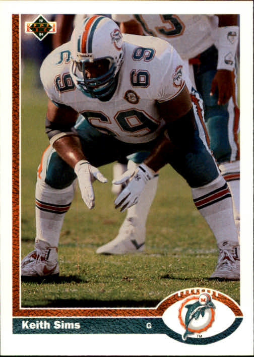 1991 Upper Deck #385 Keith Sims