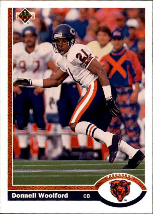 1991 Upper Deck #505 Donnell Woolford