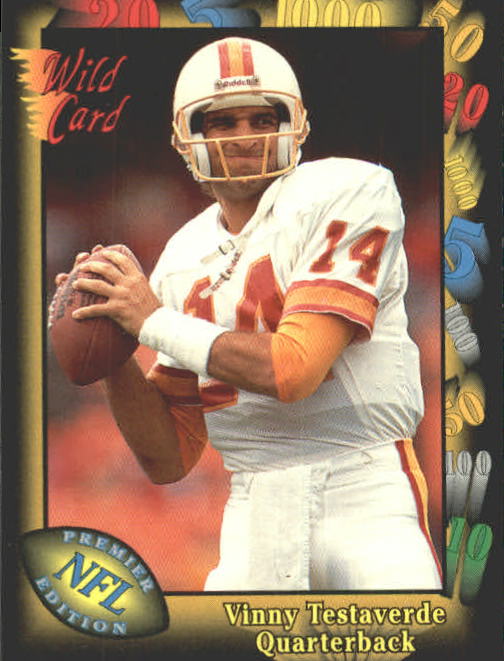 1988 TOPPS VINNY TESTAVERDE #352 ROOKIE RC TAMPA BAY BUCCANEERS