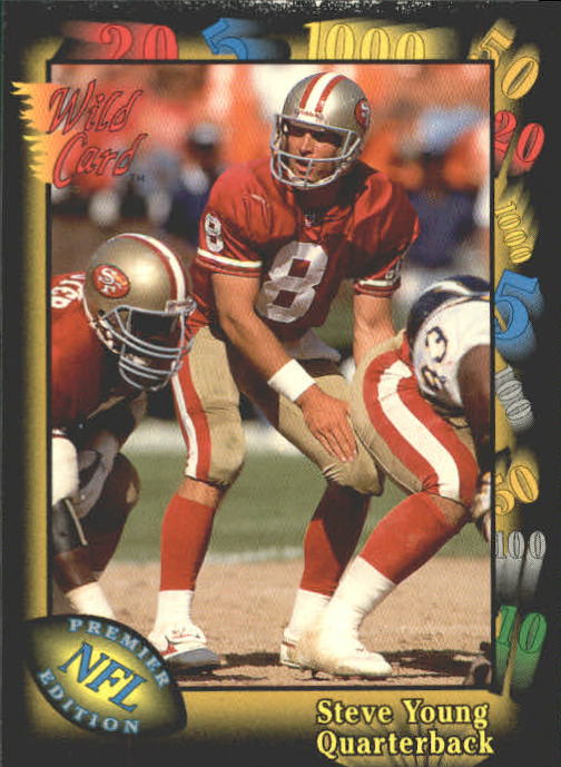 1991 Wild Card #86 Steve Young