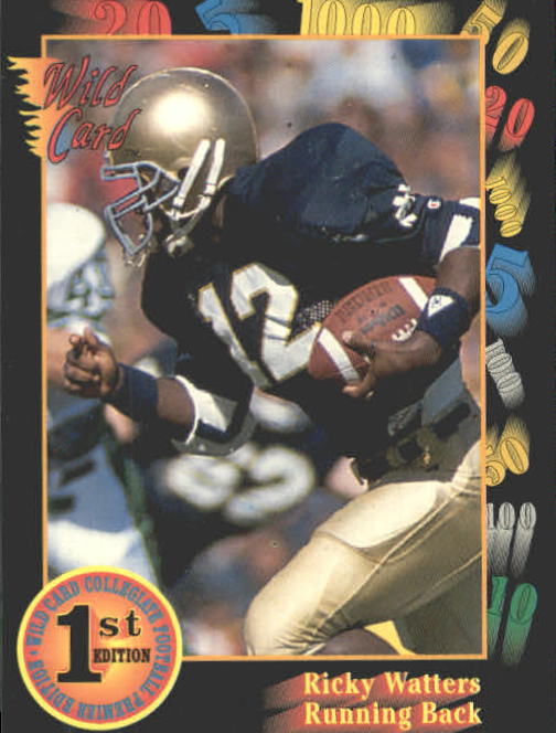 1991 Classic Four Sport #141 Ricky Watters