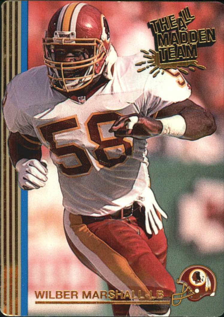 1992 Action Packed All-Madden #4 Wilber Marshall