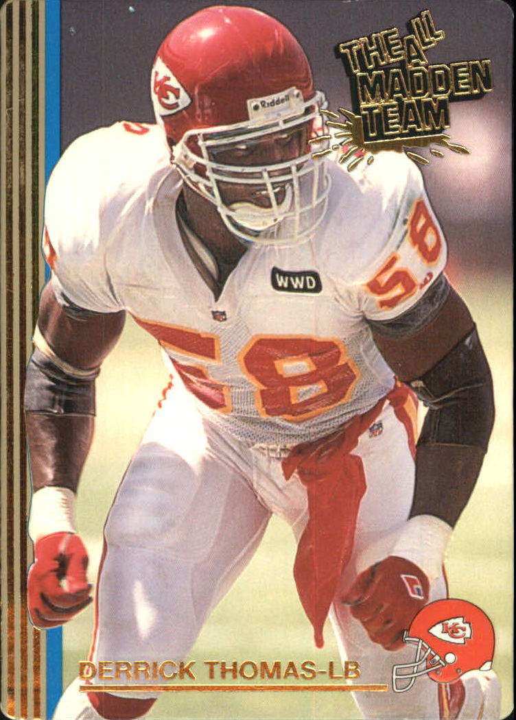 1992 Action Packed All-Madden #6 Derrick Thomas
