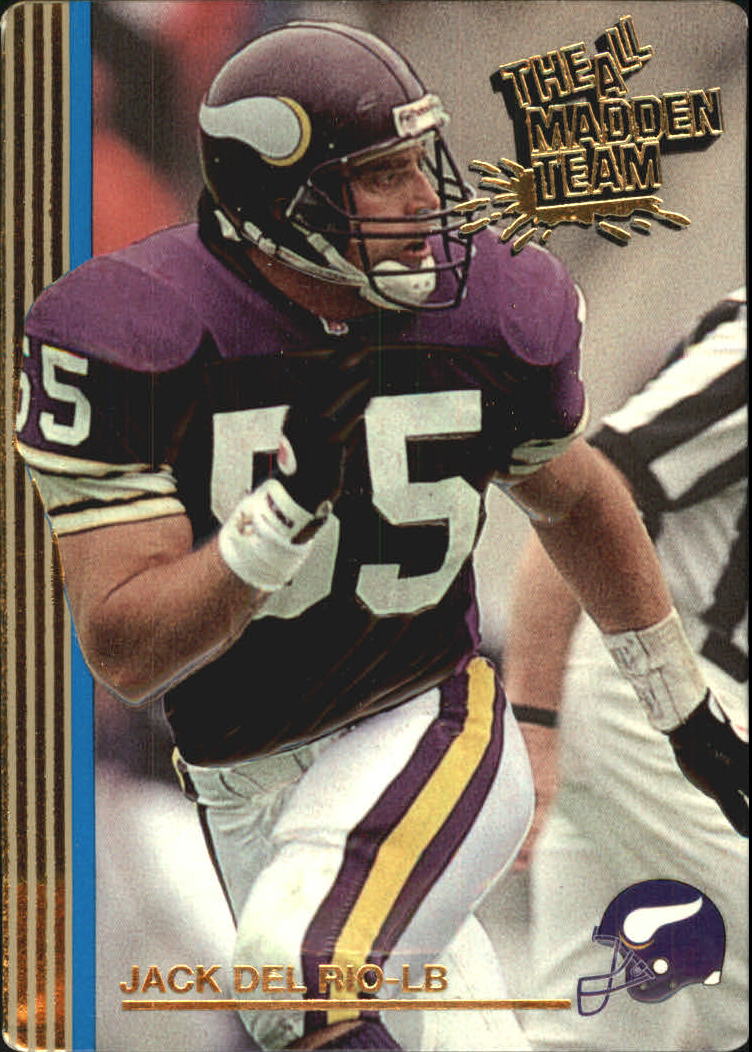 1992 Action Packed All-Madden #13 Jack Del Rio